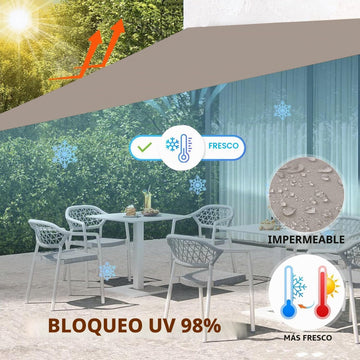 Essbereich auf der Terrasse