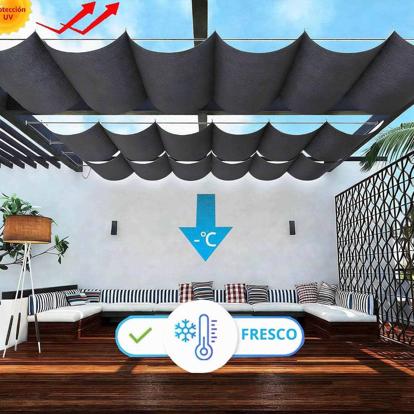 Pergola-Montage